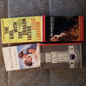 The Notebook, Seabiscuit, The Hunt For Red October, & The Girl With The Dragon